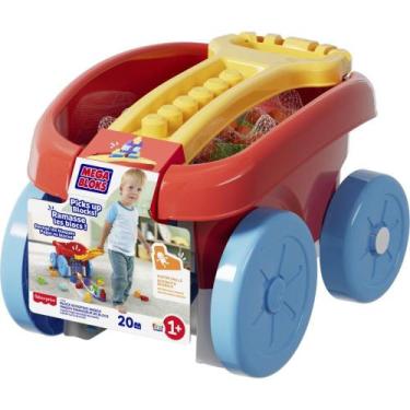 Imagem de Mega Bloks Jogo De Construcao Vagao Recolhe Blocos Jfr30