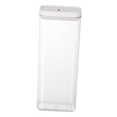 Imagem de DimyFew Pote de armazenamento de cozinha para grãos de café, 1800 ml, reutilizável, com tampa hermética, para gavetas e armários.