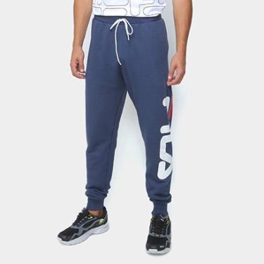 Imagem de Calça Moletom Fila Básica Letter Masculina-Masculino