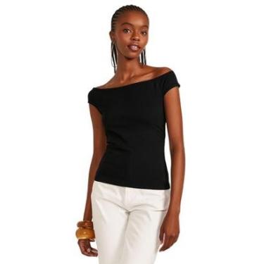 Imagem de Blusa Colcci Preta Feminina-Feminino