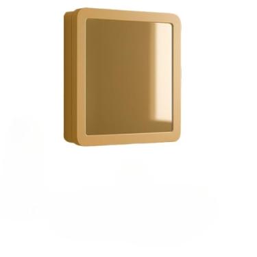 Imagem de Armario com espelho, para banheiro, armario de sobrepor e embutir, armario moderno(" BEGE ")