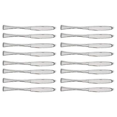 Imagem de Black Duck Brand Conjunto de 16 facas de jantar para talheres - Oneida Emma - Segura para lava-louças (16 facas de jantar)