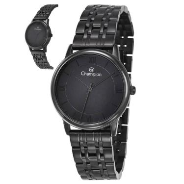 Imagem de Relógio Champion Masculino Ref: Cn21470d Clássico Black
