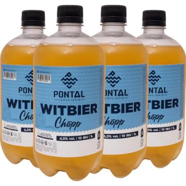 Imagem de Growler 1l Witbier Pontal - Kit 4un