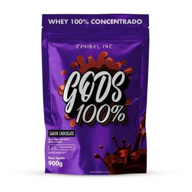 Imagem de Gods Whey 100% 900g (Refil) Proteina concentrada-Unissex