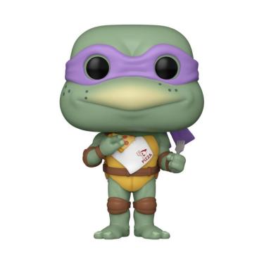 Imagem de Boneco Funko Pop As Tartarugas Ninja Donatello Com Pizza