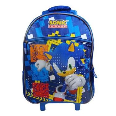 Imagem de Mochila Infantil Com Rodinha Sonic Step It Up Pacific