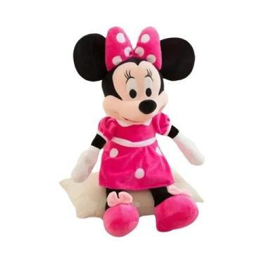 Imagem de Brinquedo De Pelúcia Mickey Mouse E Minnie Casal Presentes Disney Vári