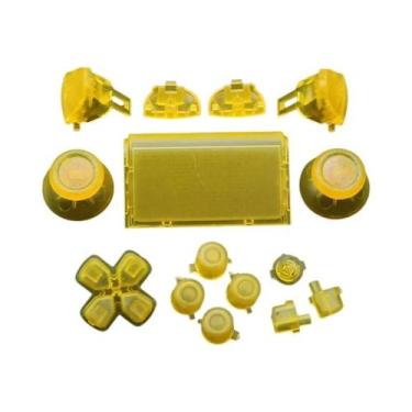 Imagem de Capas De Joystick Para Controle PS4 pro Slim Thumbstick Dpad R1 L1 R2 