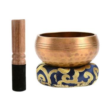 Imagem de Conjunto De Tigelas Tibetanas Para Meditação, Yoga E Alívio Do Estress