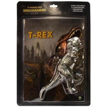 Imagem de Mundo dos Dinossauros, O - Leia & Brinque: T-REX