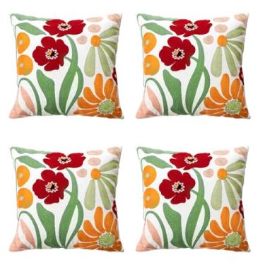 Imagem de Capas Decorativas Para Almofadas, Adequadas Para SofáS, Camas, Salas De Estar E Cadeiras(N1020-KIT4)