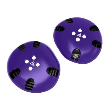 Imagem de Great Call Athletics | Almofadas de substituição para cabeça de luta livre para adultos | Protetores de ouvido Jiu Jitsu BJJ (Roxo)