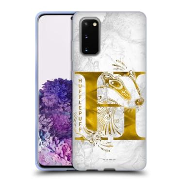 Imagem de Head Case Designs Capa de gel macio oficialmente licenciada Harry Potter Lufa-Lufa Aguamenti Relíquias da Morte IX compatível com Samsung Galaxy S20 / S20 5G