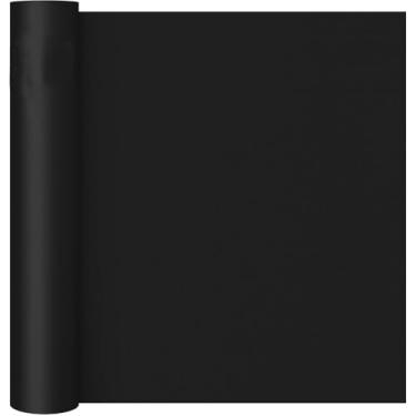 Imagem de Papel de embrulho preto – Rolo de papel de embrulho fosco de cor sólida de 29 x 48 cm, perfeito para casamento, aniversário para homens, Natal, chá de bebê, presentes de formatura, presentes de dia