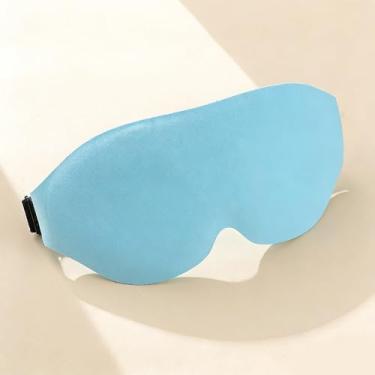 Imagem de Máscara ocular com bloqueio de luz para dormir - Design confortável sem pressão para escritório em casa e viagens
