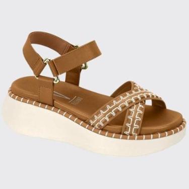 Imagem de Sandália Feminina Nuvem Papete Tiras Cruzadas Vizzano 6519.102.7842-Feminino