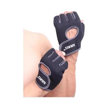 Imagem de Luvas De Treino Sem Dedos Respiráveis Para Levantamento De Peso, Acade