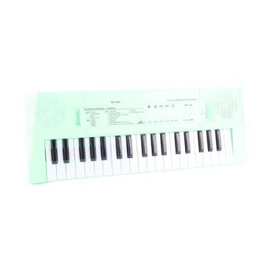 Imagem de Generic Piano Elétrico para Educação de Iniciantes Brinquedo de Teclado Musical Com 37 Teclas, Piano Elétrico Portátil para Crianças, Alimentado por USB ou Bateria, ótimo para Educação Musical (Verde)