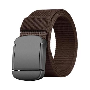 Imagem de Cinto Tático Militar Masculino De Nylon Com Fivela Automática, Cinto M