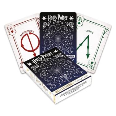 Imagem de Aquarius Harry Potter Spells Playing Cards – Harry Potter Themed Deck of Cards for Your Favorite Card Games - Officially Licensed Harry Potter Merchandise & Collectibles