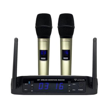 Imagem de Microfone De Mão Leson Ls916 Base Multicanais