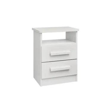 Imagem de Mesa de Cabeceira Firenze 2 Gavetas com Nicho D Doro D Doro