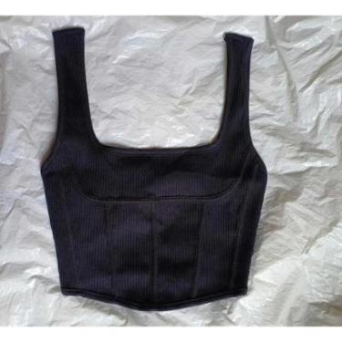 Imagem de Blusa Regata Calvin Klein Rib Preto - CF3OC01BS214-0987-Feminino