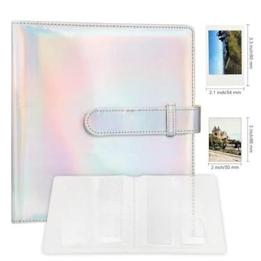 Imagem de Álbum de fotos universal, 256 páginas - Acomoda fotografias de 3 polegadas, material PU durável (Cor)