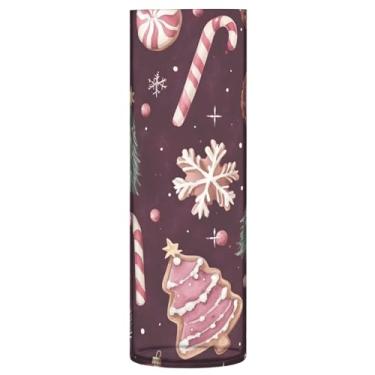 Imagem de Qilmy Vaso de biscoitos de Natal para flores, vaso de belas artes, decoração de casa para escritório, sala de jantar, sala de estar, casamento131