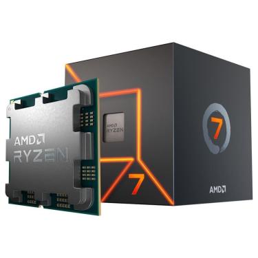 Imagem de Processador AMD Ryzen 7 7700, 5.3GHz Max Turbo, Cache 40MB, AM5, 8 Núcleos, Vídeo Integrado-Unissex