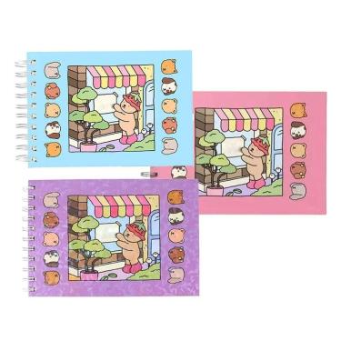 Imagem de Livrinho Livro De Colorir Caderno Kit 3 Unidades Desenho Pintura Arte Criatividade Relaxante