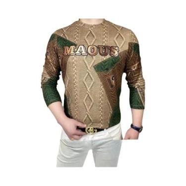 Imagem de Camiseta Térmica Masculina De Manga Longa Para Outono E Inverno, Estam