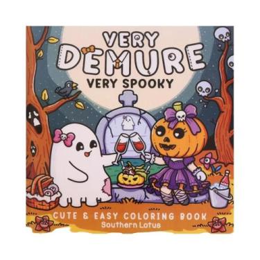 Imagem de Livro De Colorir Para Adultos E Adolescentes: Spooky Cutie Vol 2 - Cri