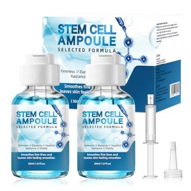 Imagem de Sérum de células-tronco para o rosto – 2 peças de soro de microagulhamento Ampola Booster para usar com e sem caneta Derma, Cuidados com a pele coreana antienvelhecimento para rugas, cicatrizes