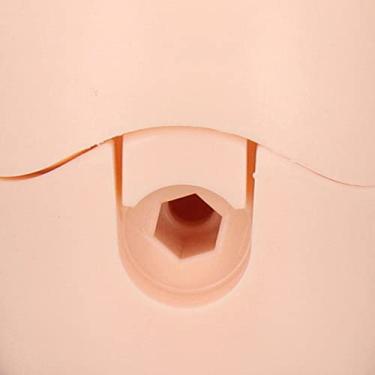 Imagem de Generic Cabeça de Boneca Em Branco de Cimento Plástico Removível para Boneca de Juntas Esféricas 1/12, Circunferência Perfeita da Cabeça de Substituição de 4,7 Polegadas (Branco normal)