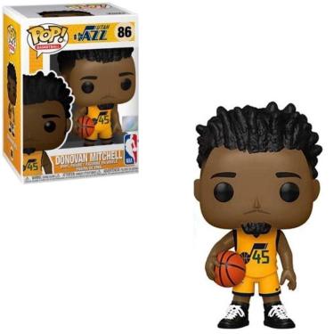 Imagem de Funko Pop NBA 86 Donovan Mitchell Utah Jazz
