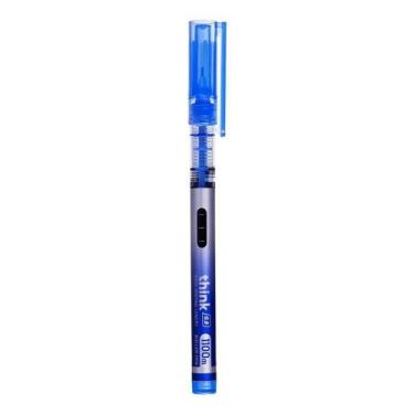 Imagem de Caneta Deli Roller Pen 0,5mm Azul - Embalagem com 12 Unidades