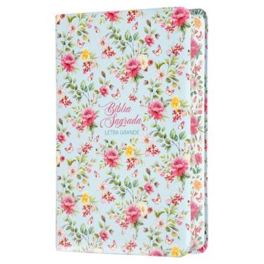 Imagem de Livro - Bíblia NVI Letra Grande, Capa luxo com trilateral decorada, Fl