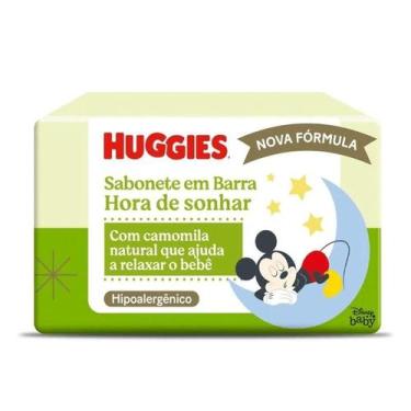 Imagem de Sabonete em Barra Huggies Hora de Sonhar para Bebê Camomila 75g, 1, 75