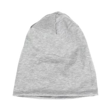 Imagem de Gorro Unissex De Poliéster Sólido, Boné Casual Fino Para Homens E Mulh