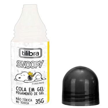 Imagem de Cola em gel 35g snoopy - com bico aplicador - tilibra