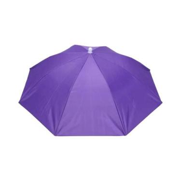 Imagem de Chapéu Guarda-Chuva Dobrável Para Atividades Ao Ar Livre, Anti-Chuva E