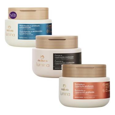 Imagem de Kit Cronograma Máscara Capilar Reconstrução Lumina Natura