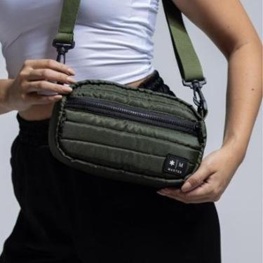 Imagem de Bolsa Feminina  Transversal Nylon Cores Maktub colors perfeita academia casual-Unissex