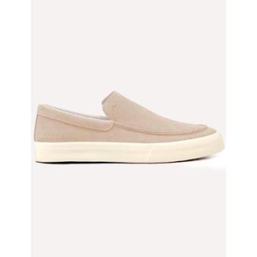 Imagem de Tênis Aramis Masculino Slip On Easy Drive Suede Off-White-Masculino