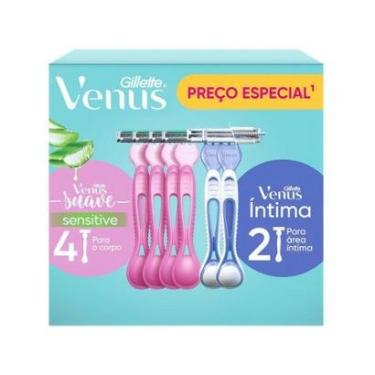 Imagem de Aparelho de Depilação Gillette Venus 6 Unidades-Feminino
