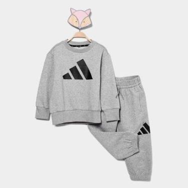 Imagem de Conjunto Infantil Adidas Big Logo-Unissex