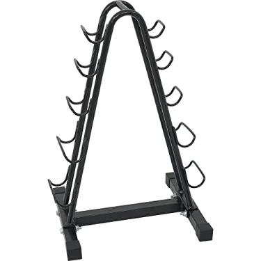 Imagem de Poli Sports Suporte para Halteres 5 Pares Preto