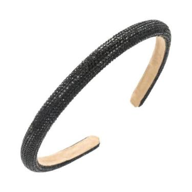 Imagem de Tiara Feminina Colorida Com Diamantes, Moda Coreana, Fina, Elegante, S